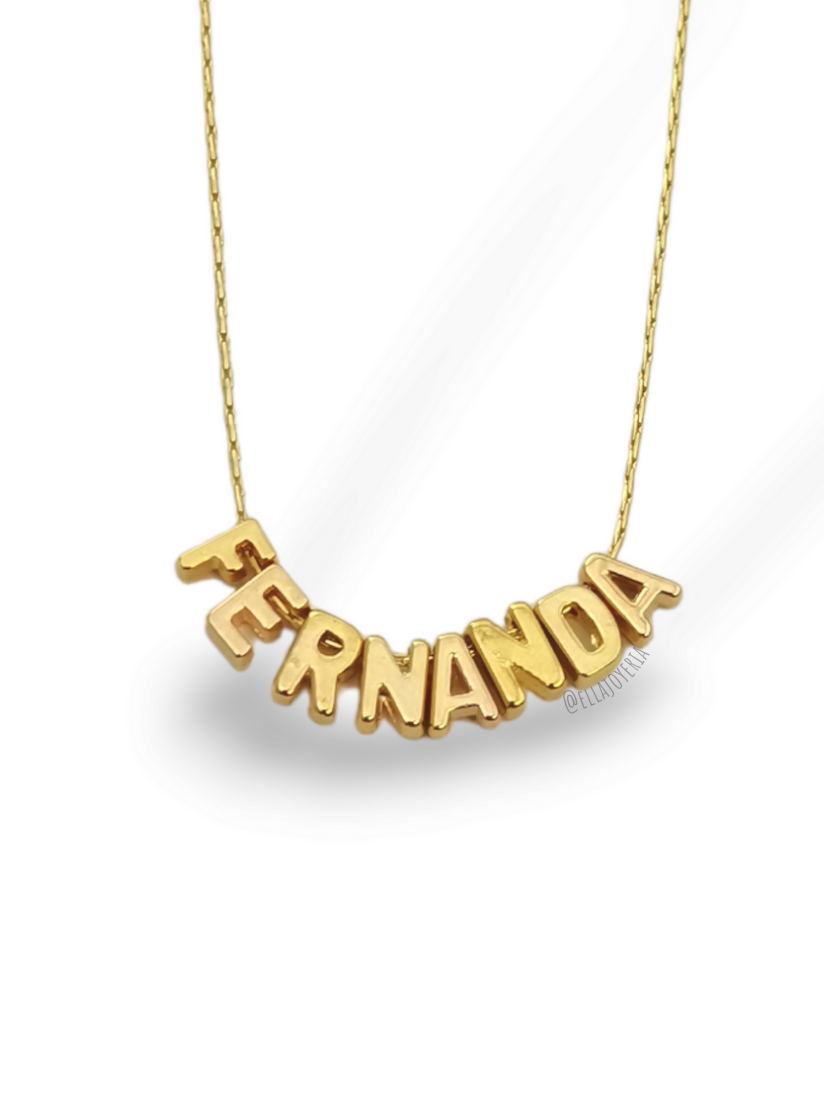 COLLAR MINI NOMBRE