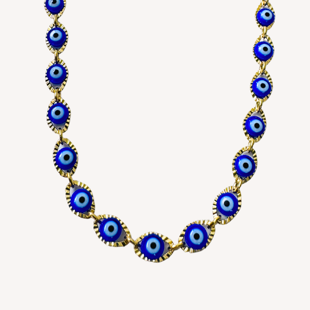 COLLAR MIRADA AZUL