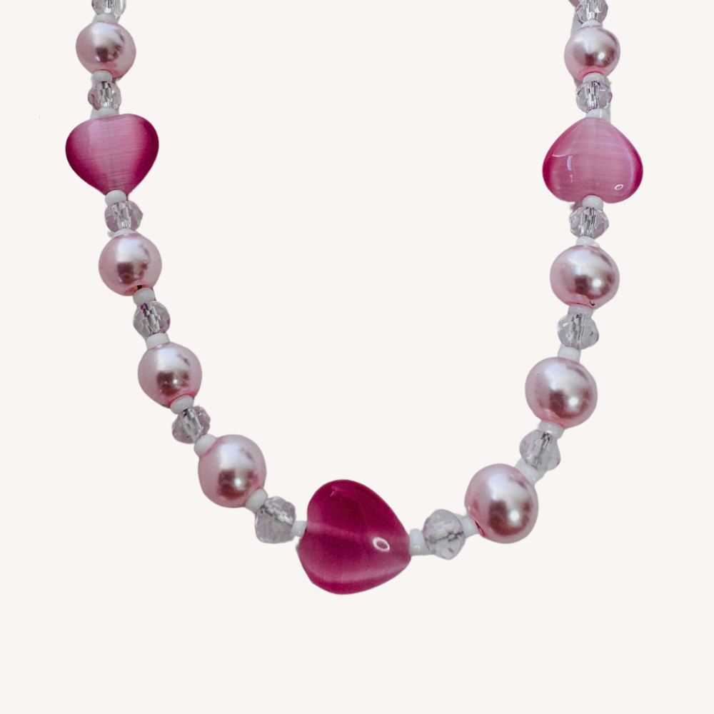 COLLAR ROMANCE ROSADO