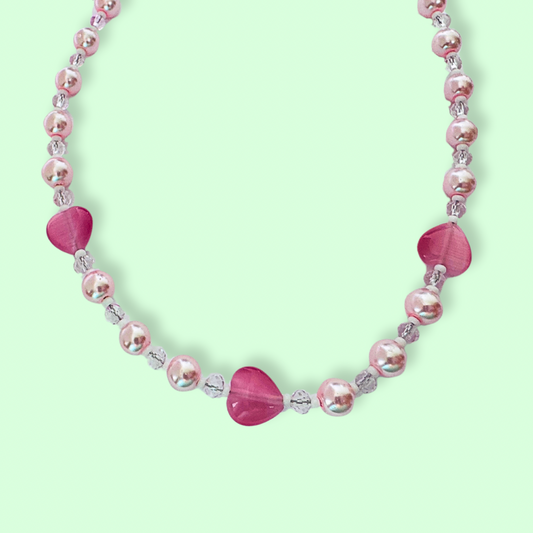 COLLAR ROMANCE ROSADO