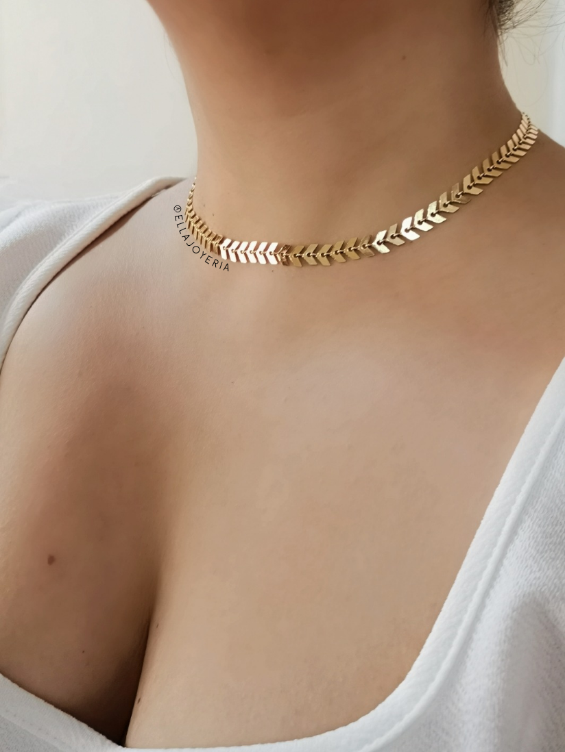 CHOKER ESPIGAS - Ella Joyeria