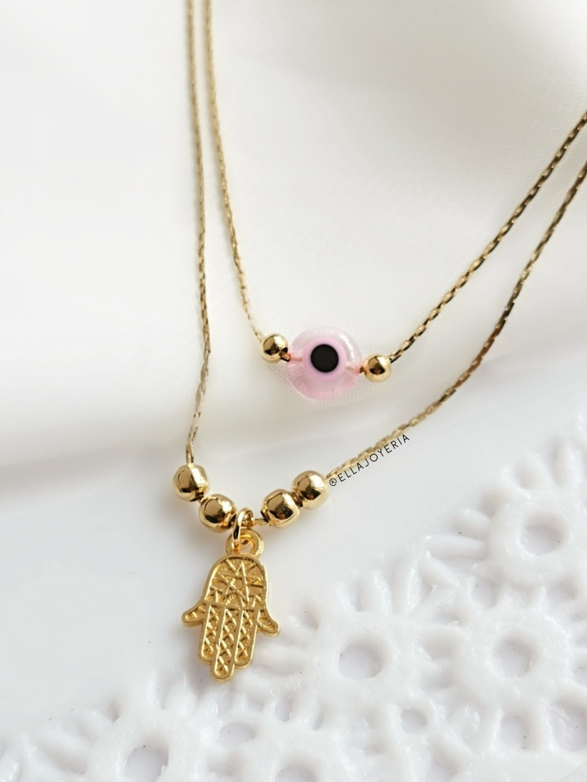 HAMSA PINK - Ella Joyeria